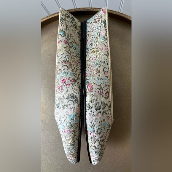 VINTAGE NATORI MULE RANDI | FLORAL TAPESTRY | SIZE: SMALL 7-71/2 | EUC - Picture 5 of 11